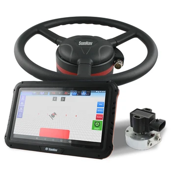 SunNav AG300 Automatinio Vairavimo sistema, Auto navigacijos pilotas Didelio Tikslumo GNSS Žemės ūkio